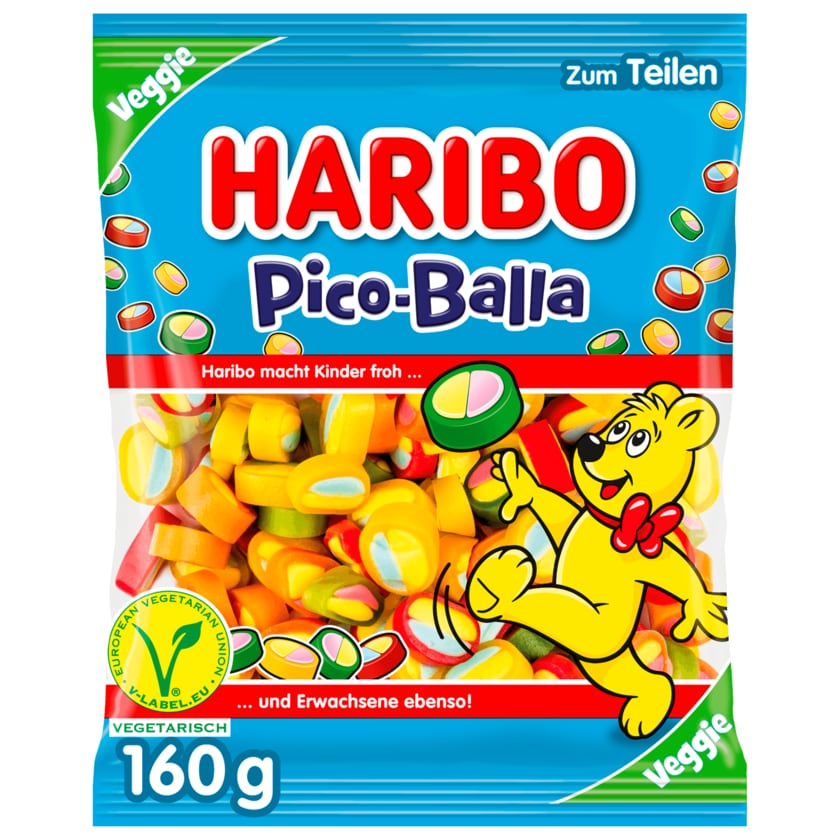 Haribo Fruchtgummi Pico-Balla 160g